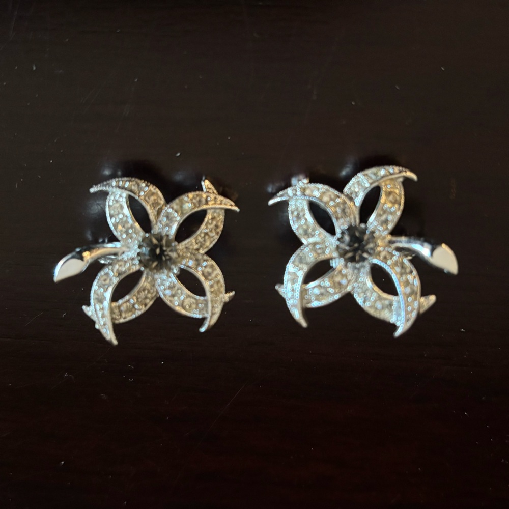 Vintage sparkly earrings